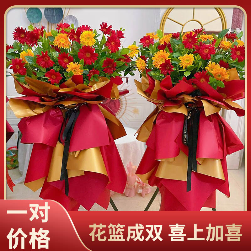 摇钱树 一对